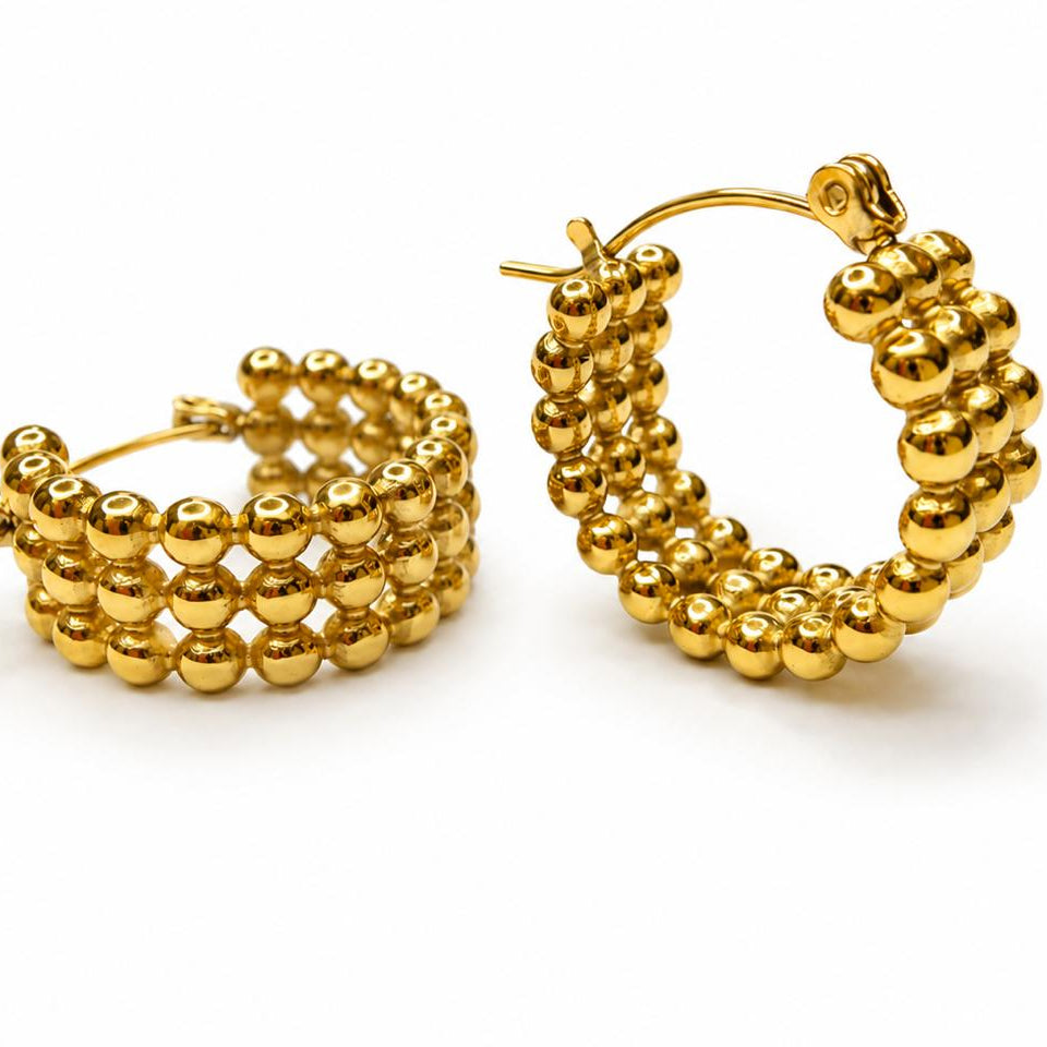 Three Layer Earrings