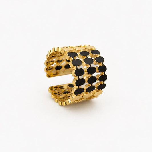 Layered adjustable - Anti tarnish ring