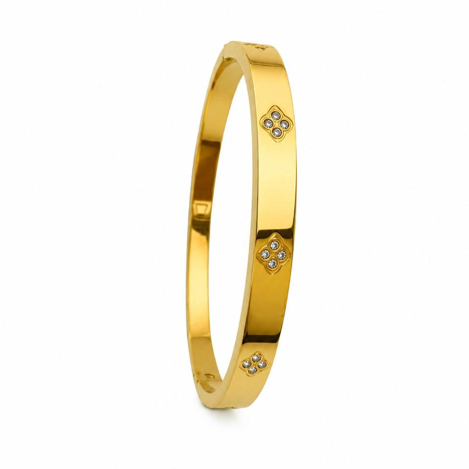 Four Zircone Bangle