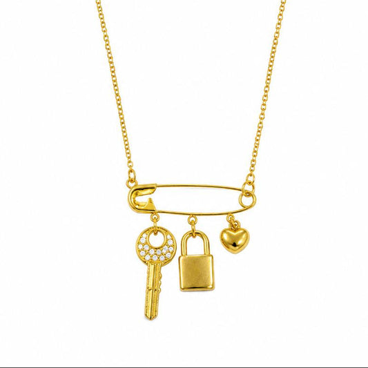 Heart Lock Necklace