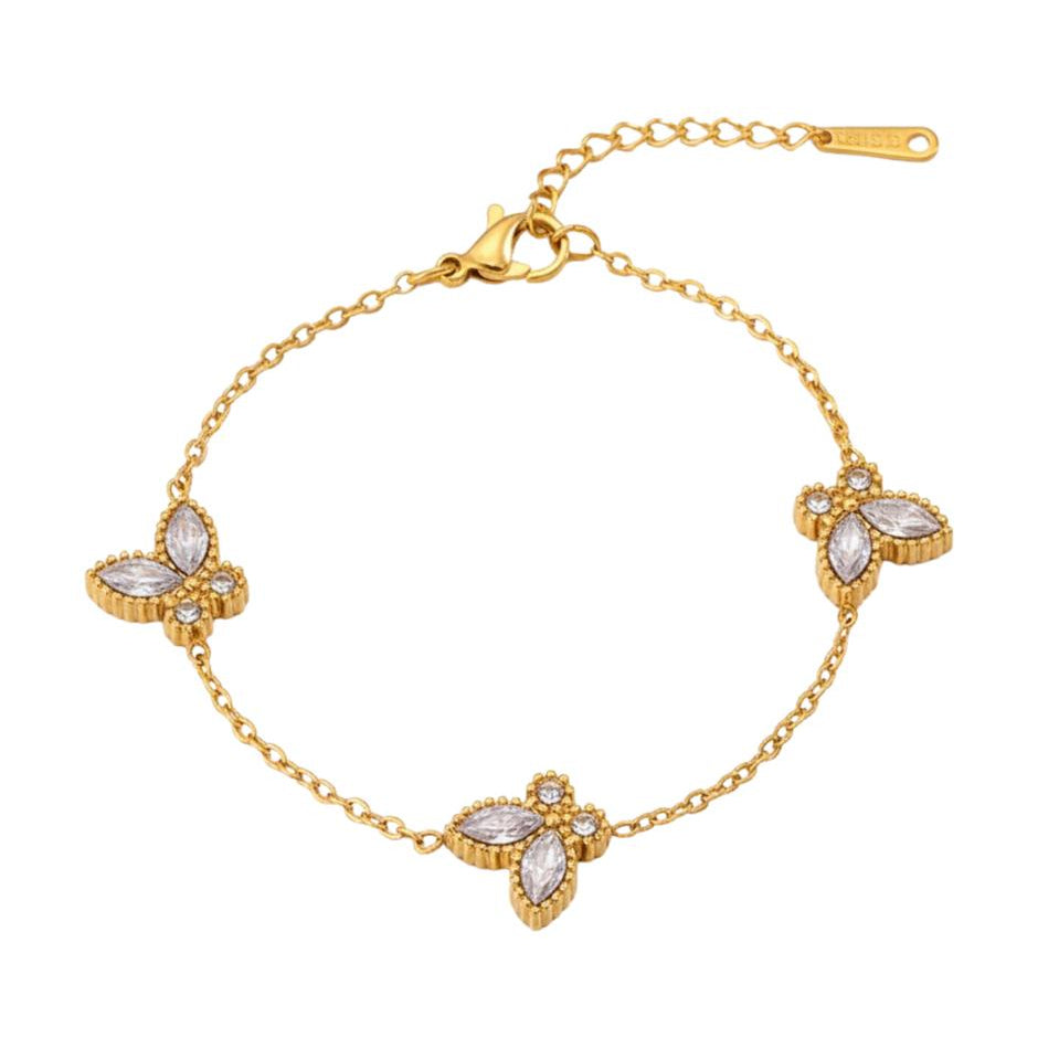 Butterfly Zirconi Bracelet