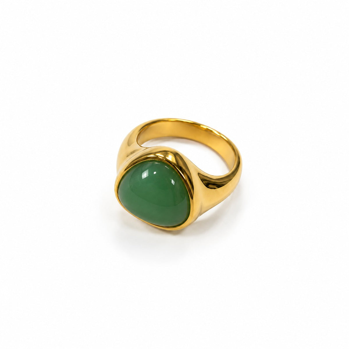 The Lush Green Signet Ring